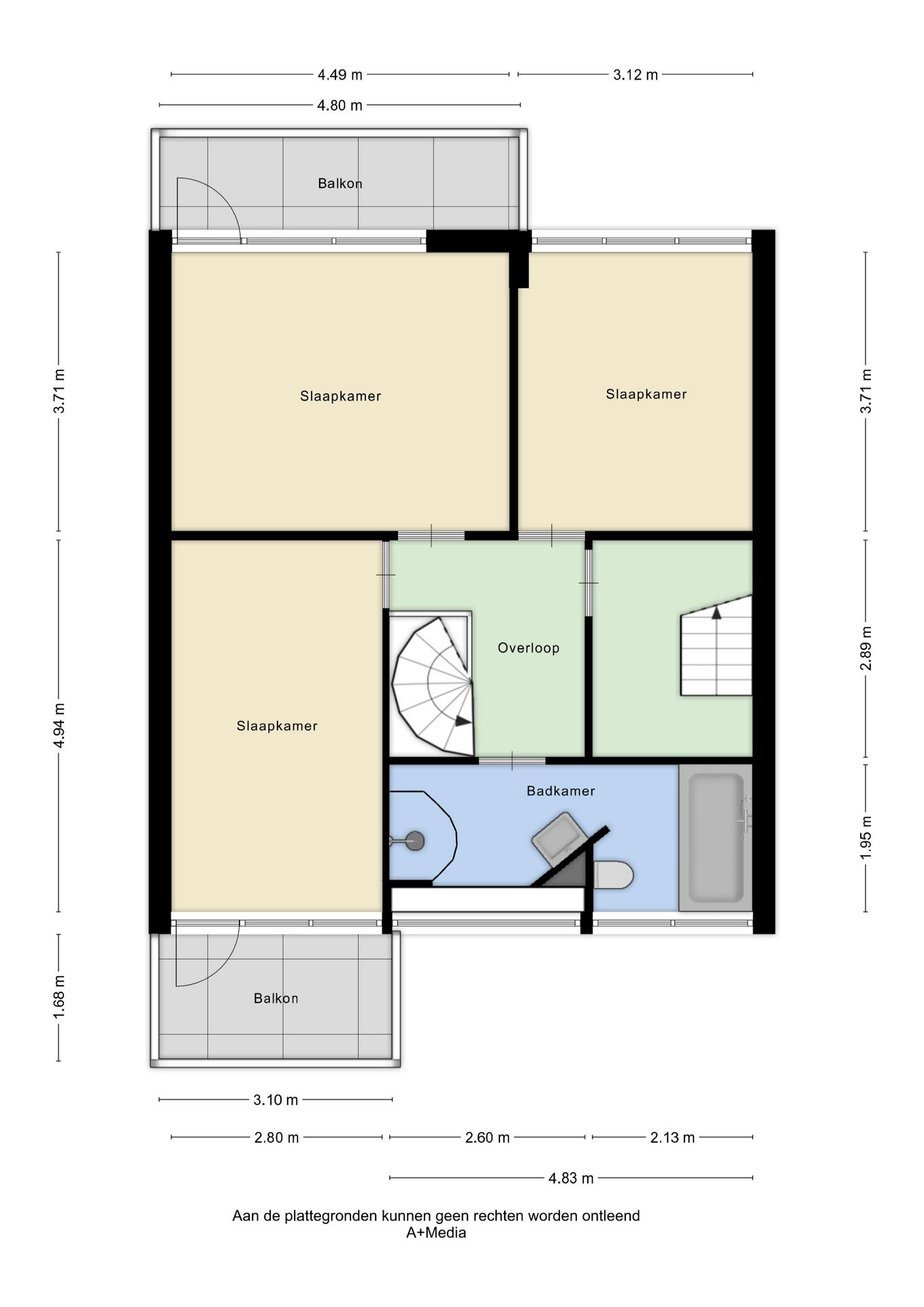 Spacious terraced house with four bedrooms and home office space in Sint-Michielsgestel — 45