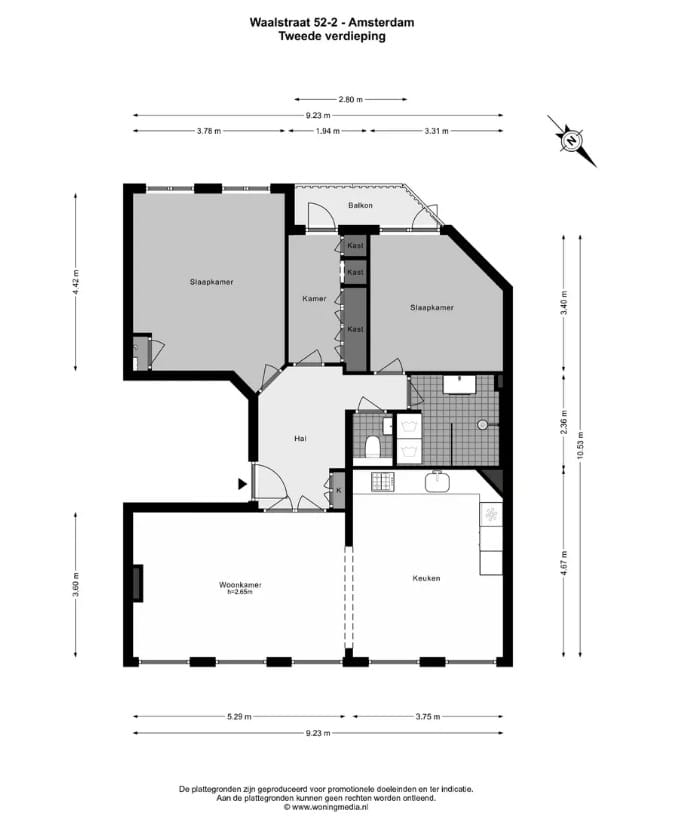 Foto 41 van Waalstraat 52-2