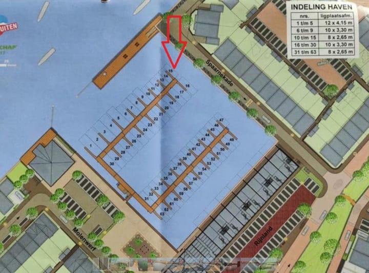 Foto 2 van Spaarnebuiten ligplaats 15