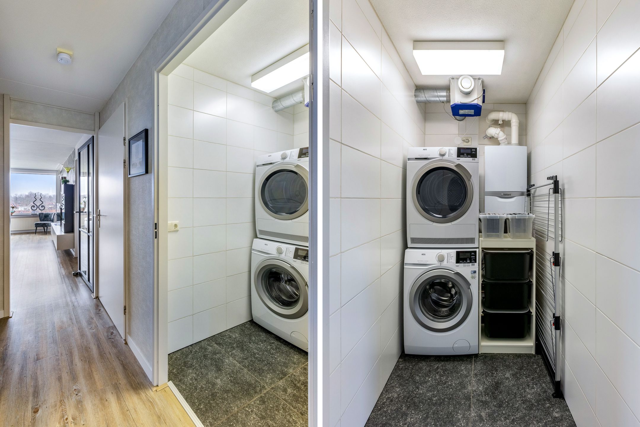 Modern 3-Room Apartment with South-Facing Balcony near City Center — 33