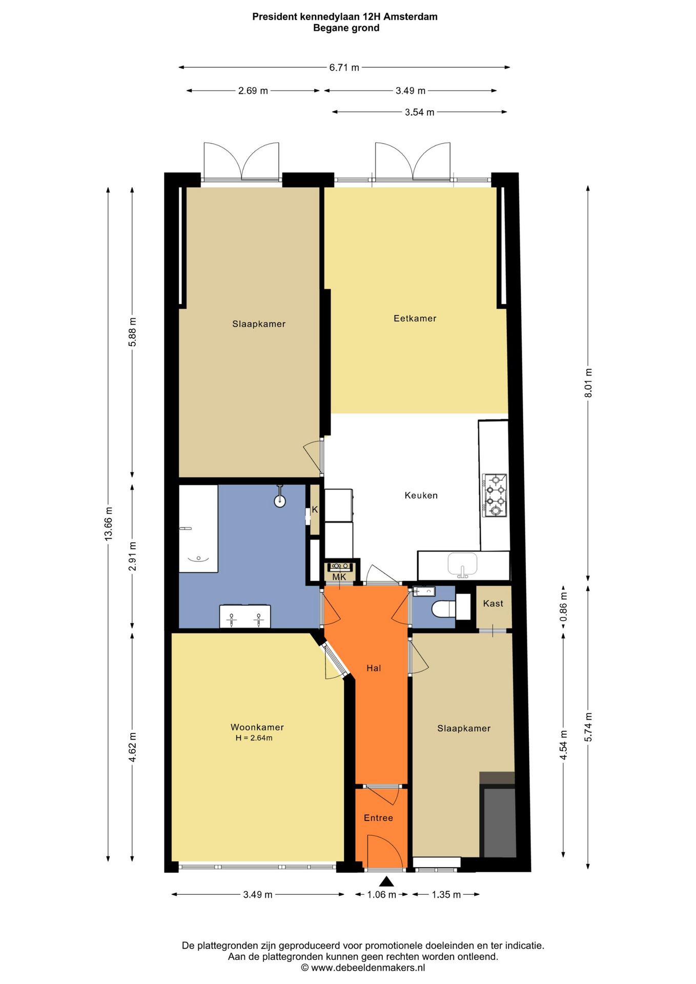 Foto 51 van President Kennedylaan 12-H