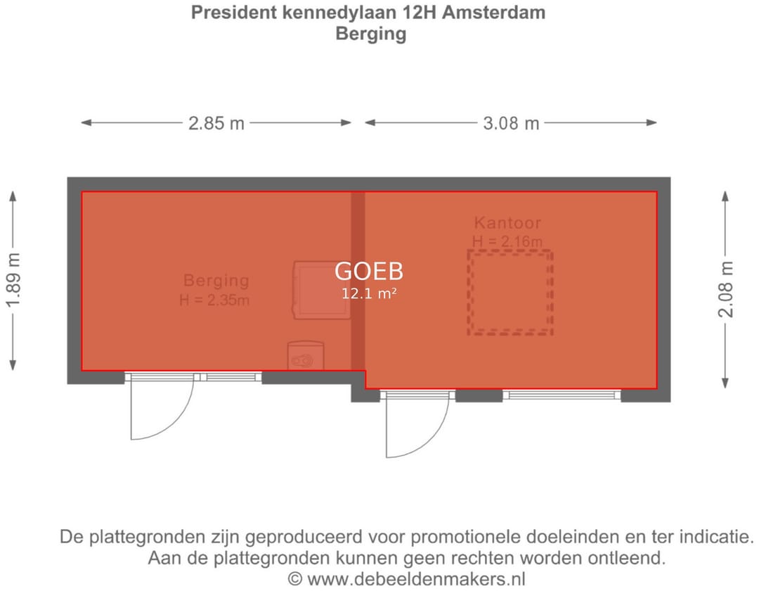 Foto 56 van President Kennedylaan 12-H