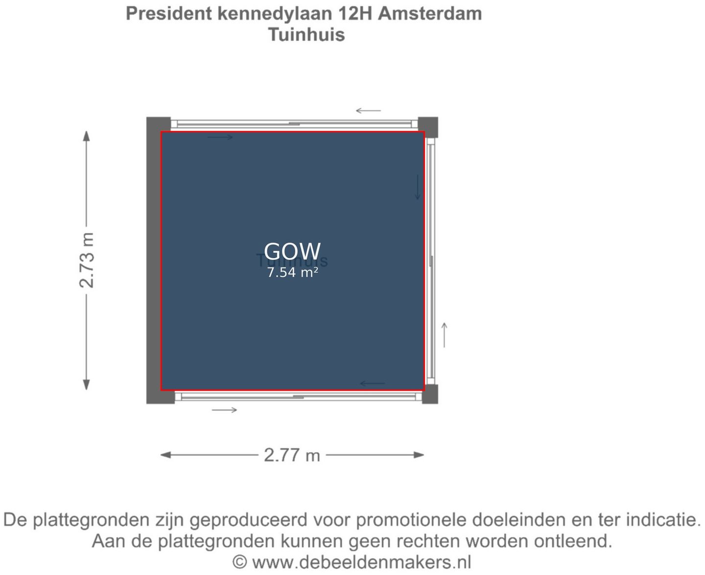 Foto 59 van President Kennedylaan 12-H