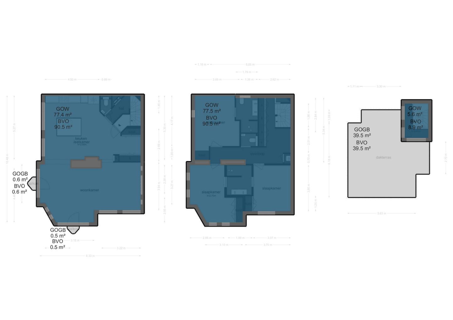 Modern Double Upper House with Large Roof Terrace in Oosterparkbuurt — 68