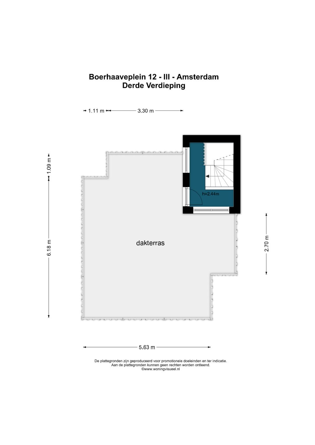 Modern Double Upper House with Large Roof Terrace in Oosterparkbuurt — 85