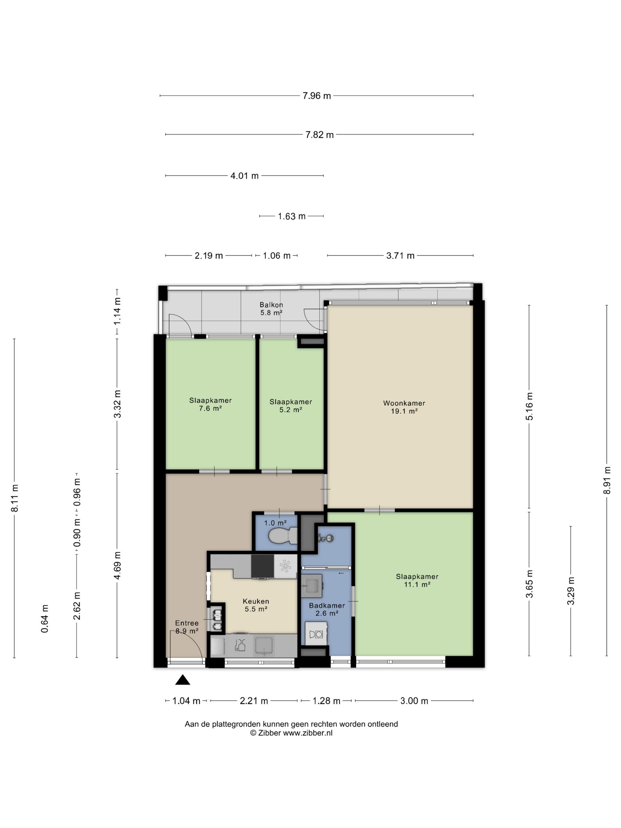 Spacious apartment with balcony on the west in Alkmaar — 27