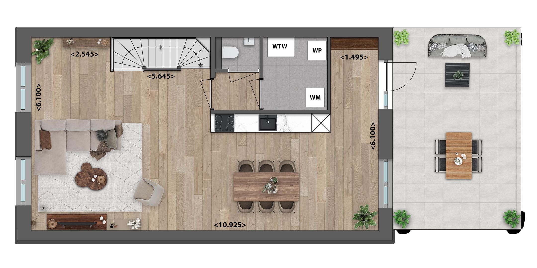 Foto 6 van Gezinswoning (Bouwnr. 4)