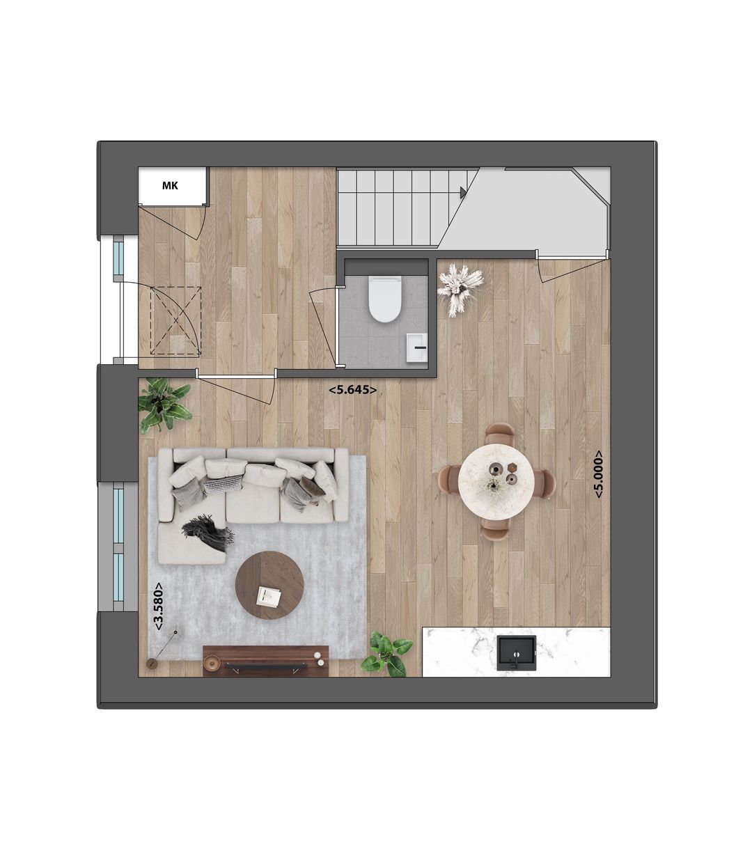 Foto 8 van Gezinswoning (Bouwnr. 4)