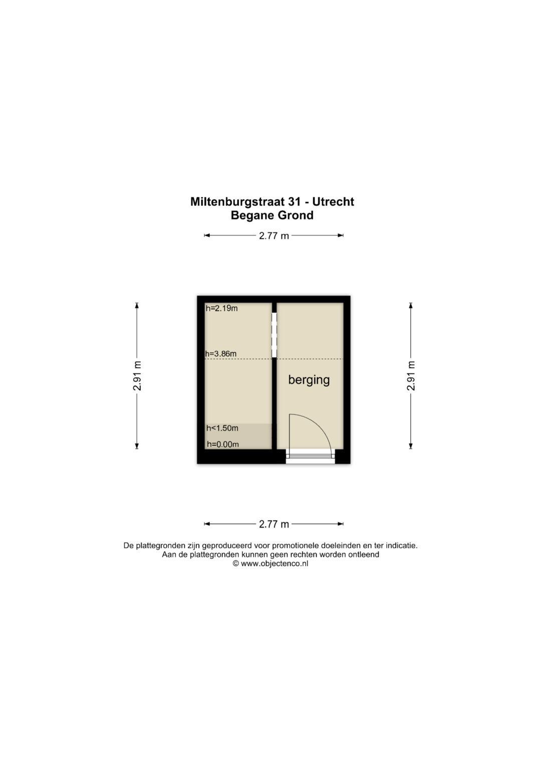Spacious three room maisonnette with full width west facing balcony in charming Lauwerecht — 26
