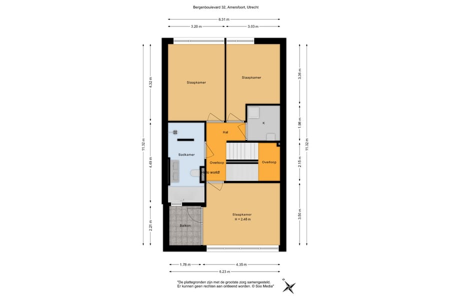 Spacious split-level home with 2 bathrooms and private parking — 47