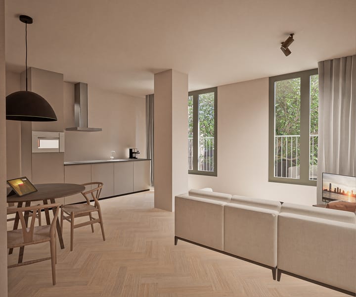 Foto 2 van Loft-appartement (Bouwnr. 5)