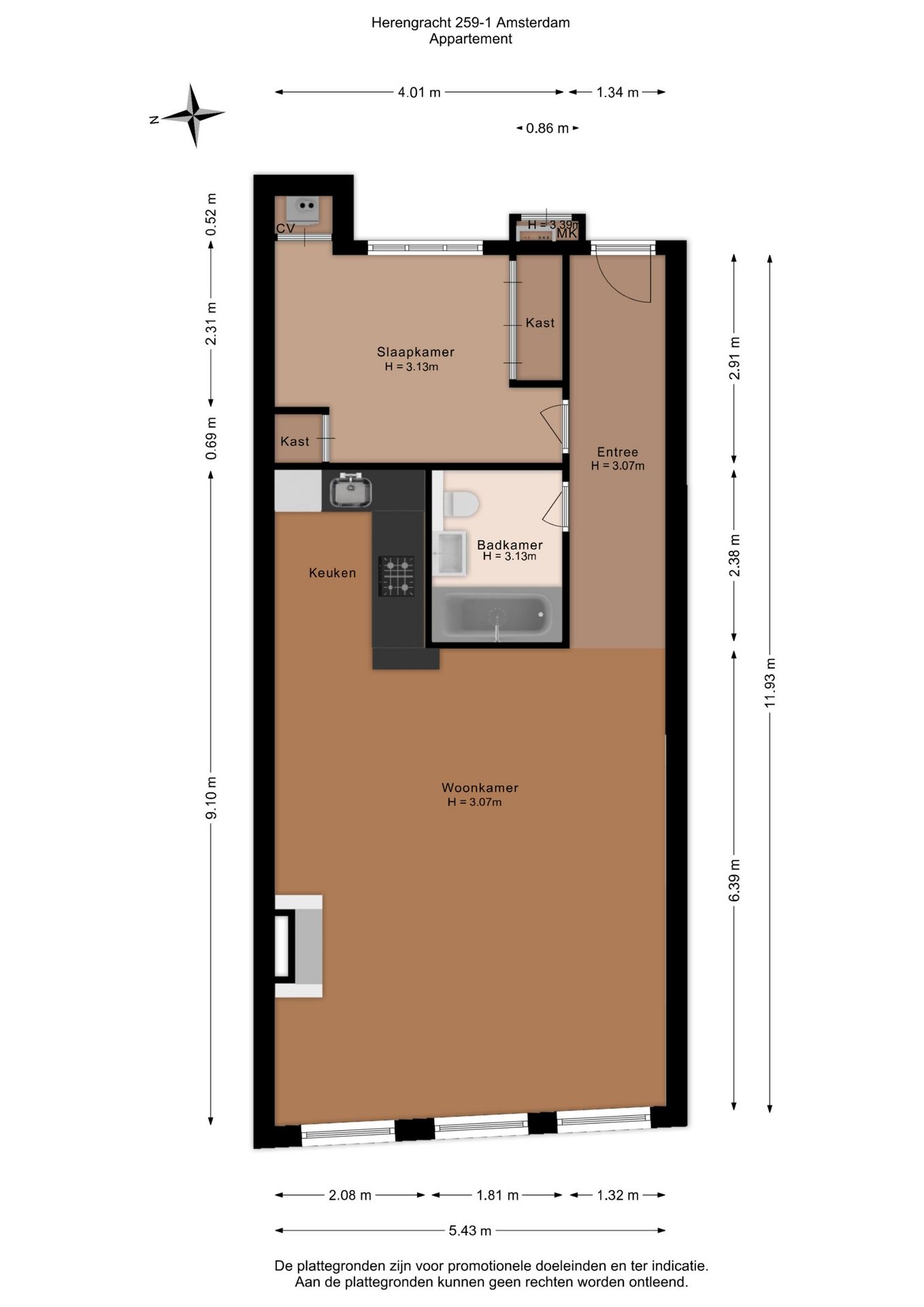 Foto 27 van Herengracht 259-1V