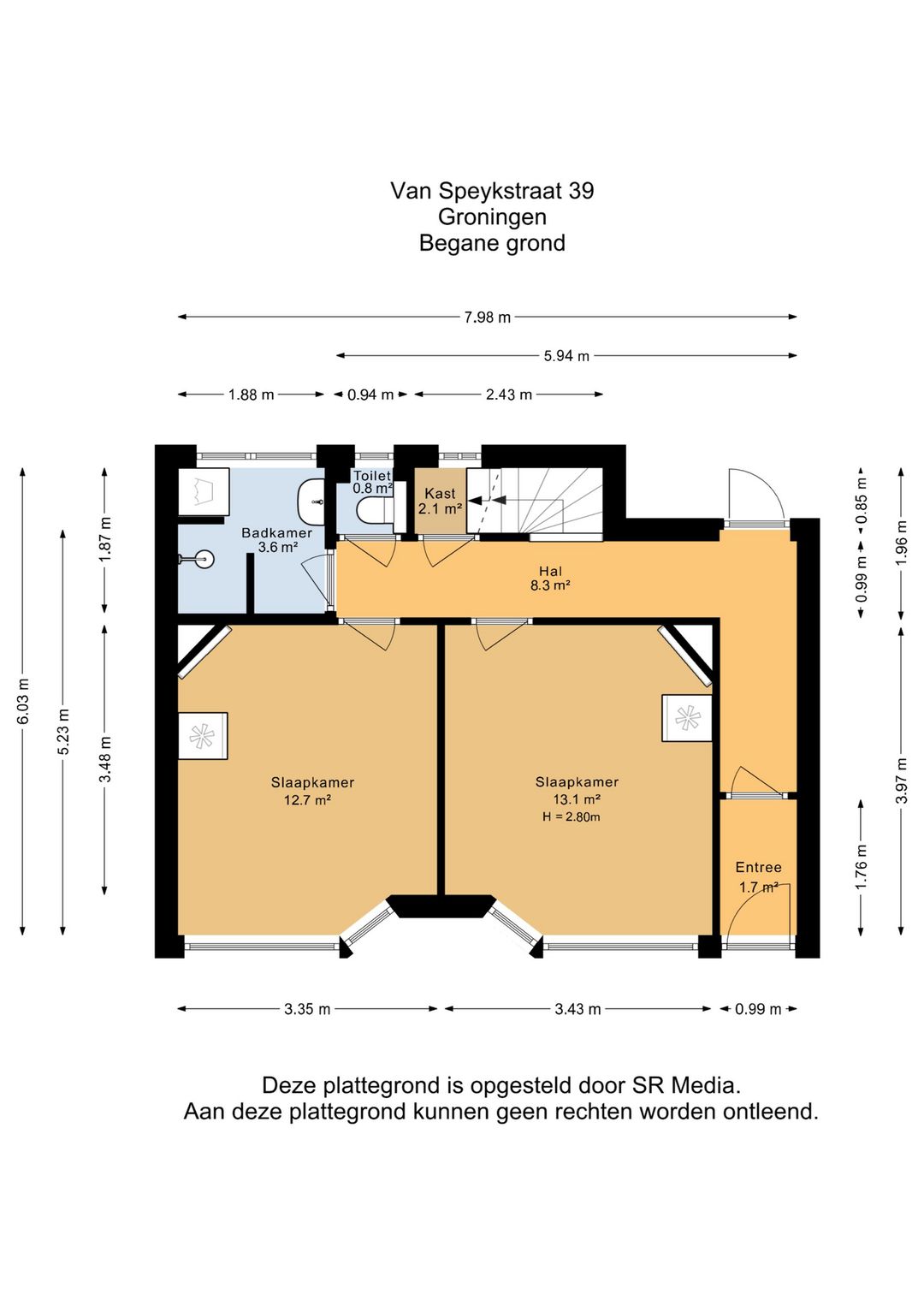 Characteristic Ground Floor Apartment with Rental Permit in Groningen — 37
