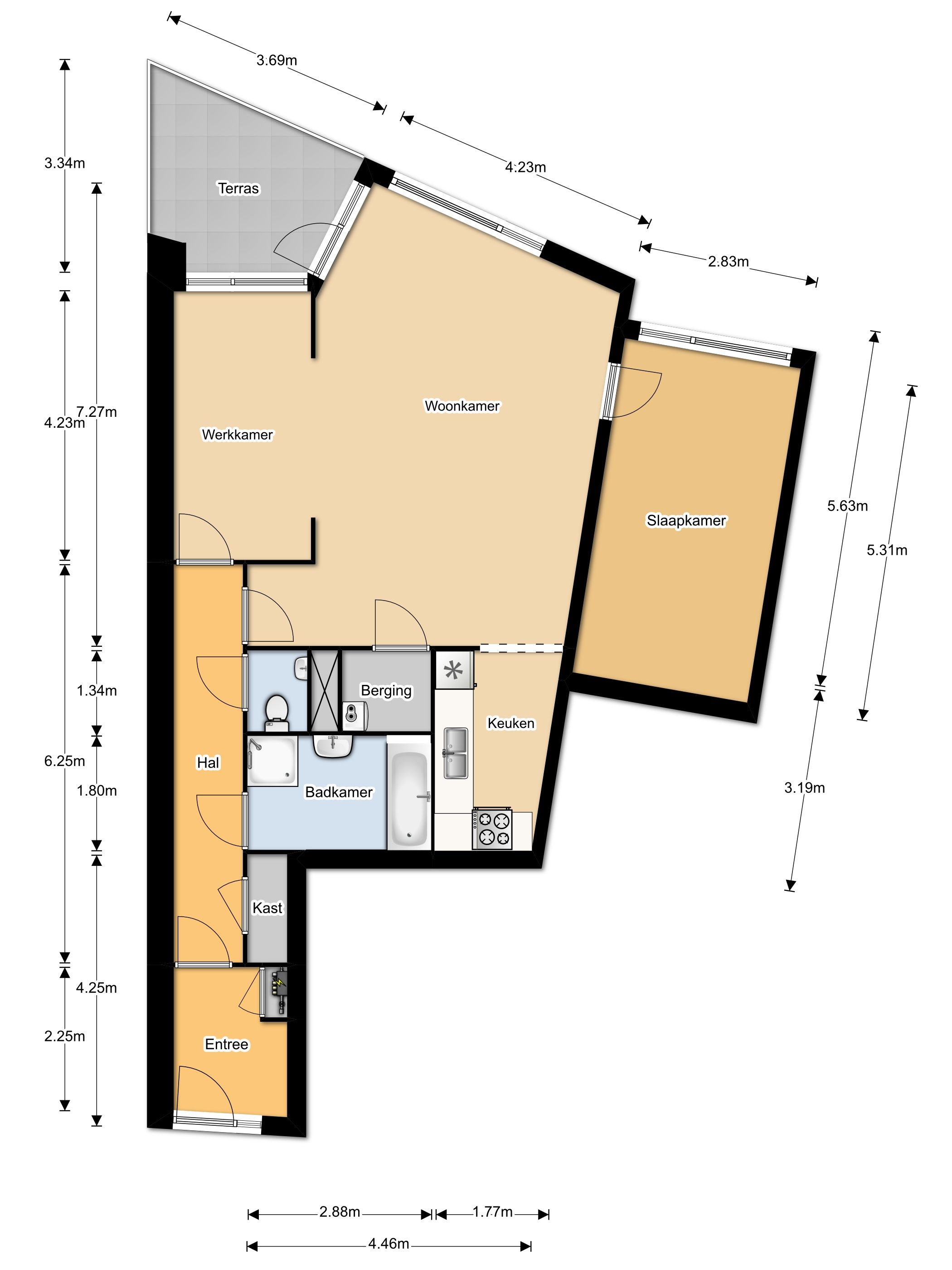 Foto 9 van Wagnerstraat 14