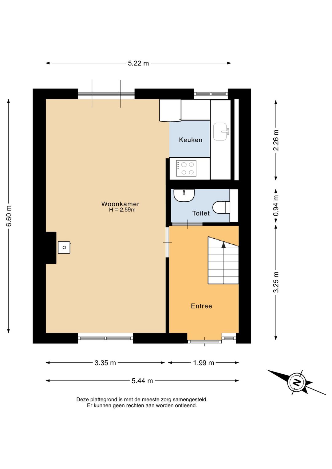 Charming 1927 terraced house with new foundation and energy label A in Krommenie — 44