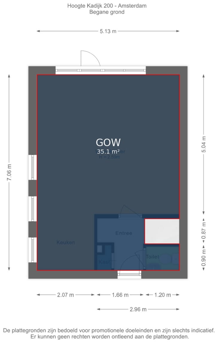 Foto 20 van Hoogte Kadijk 200