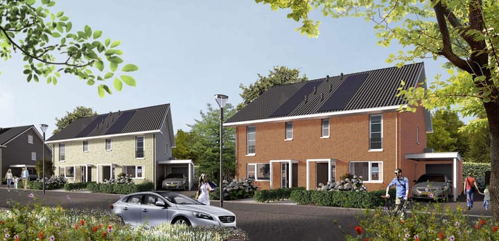 Foto van Twee-onder-een- kap 2-onder-1-kapwoning