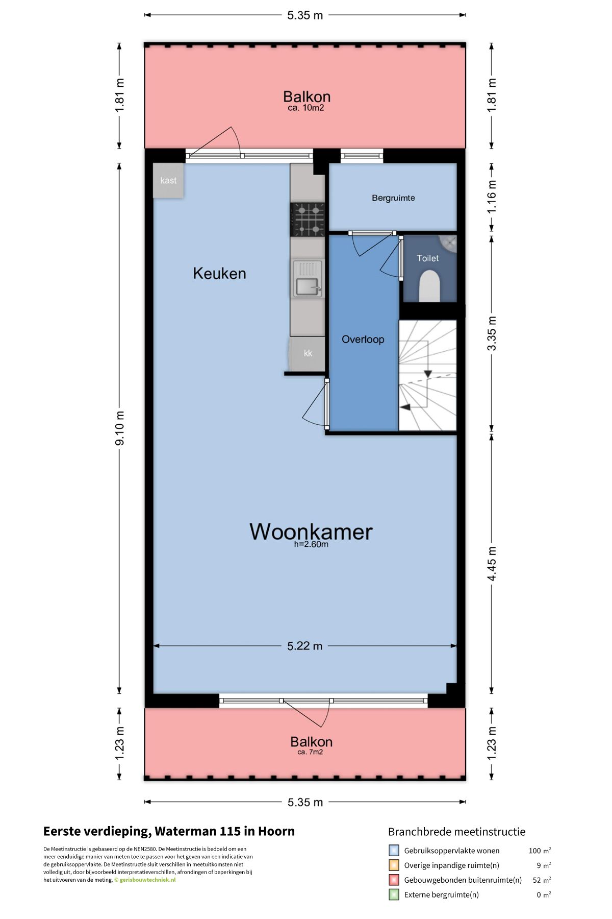Spacious Maisonnette with Outdoor Space and Parking in Hoorn — 27