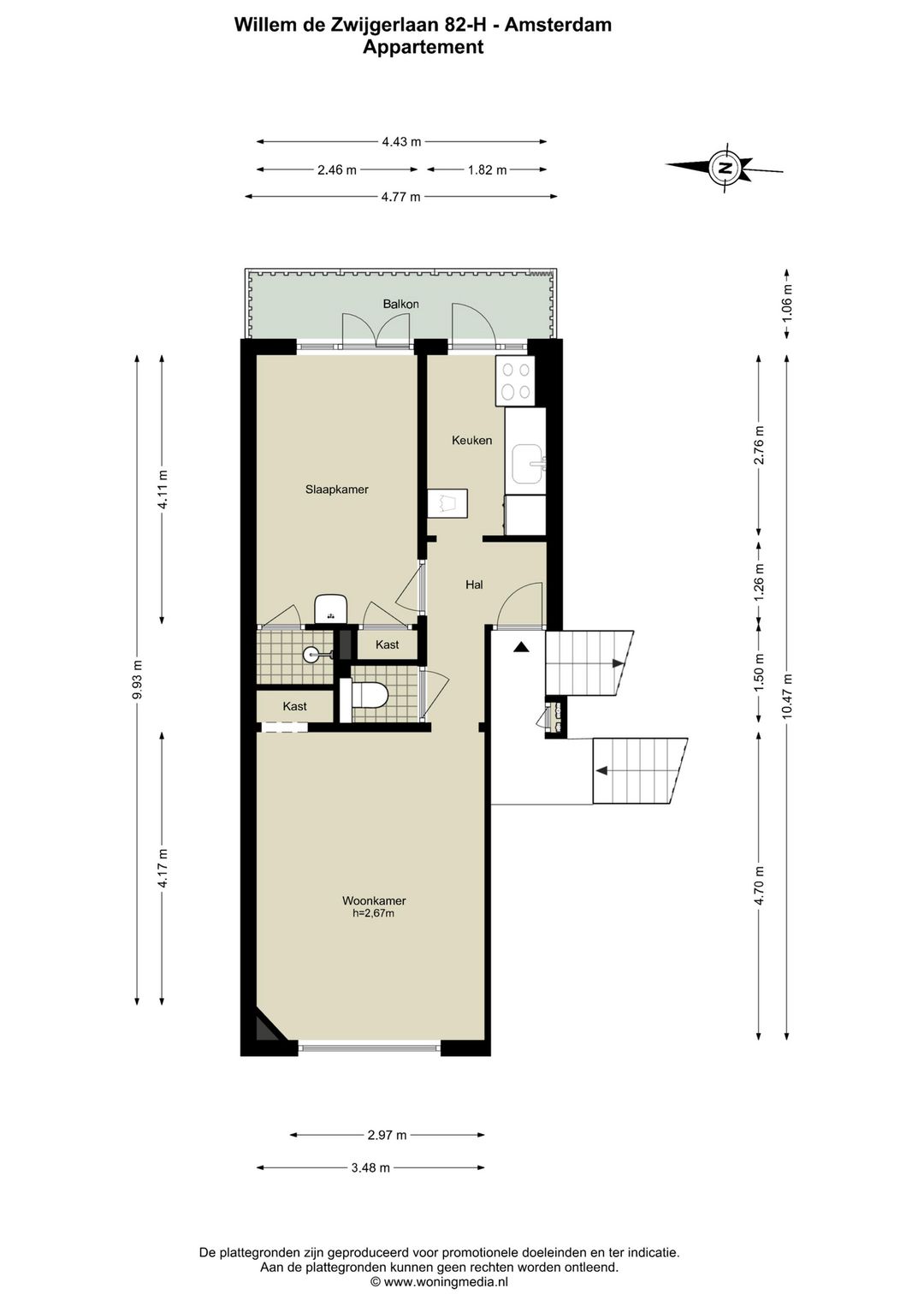 Foto 32 van Willem de Zwijgerlaan 82-H