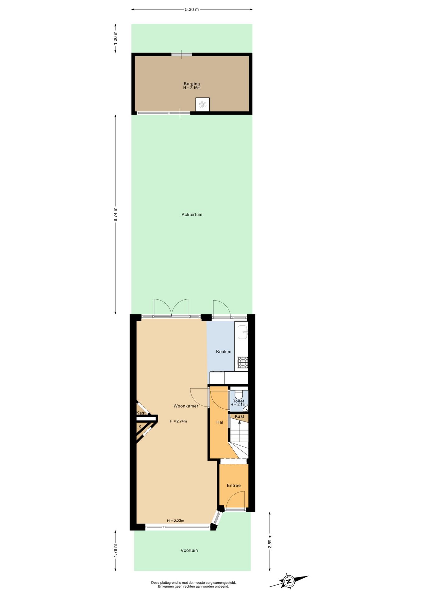 Charming 1930s terraced house with sunny garden and energy label A — 45