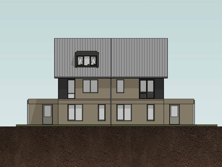 Foto van 2 onder 1 kapwoning type B 2-onder-1-kapwoning