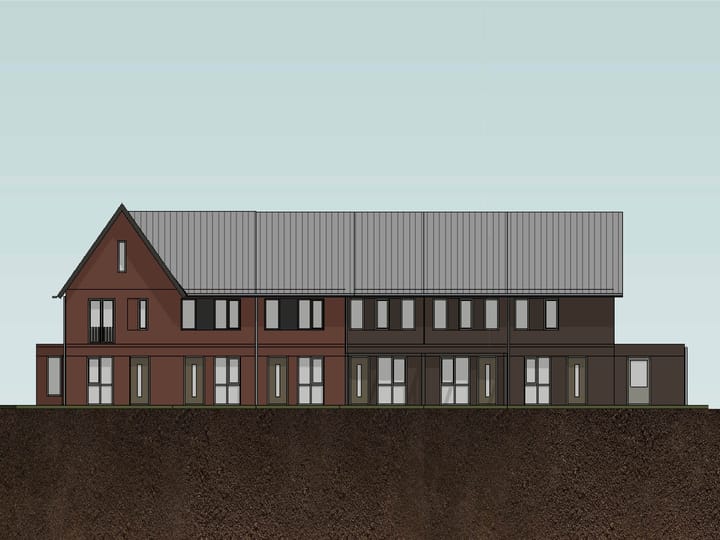 Foto van Hoekwoning type D Hoekwoning