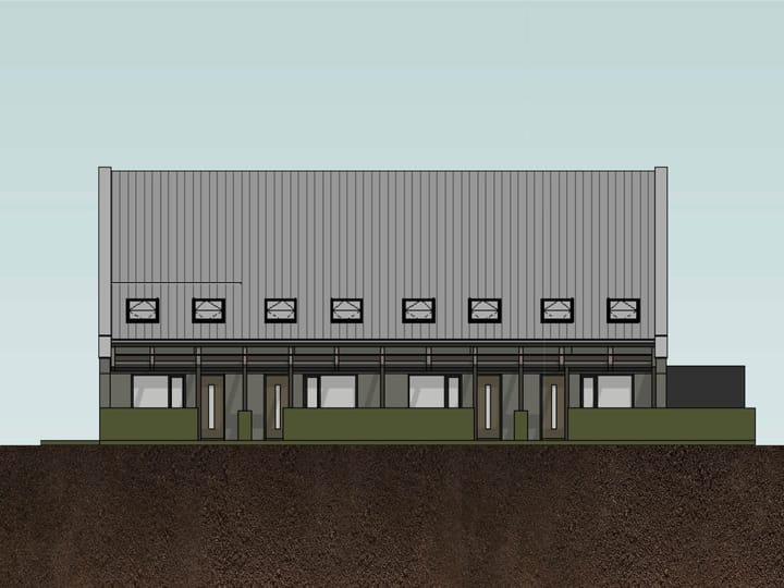 Foto van Rug-aan-rug woning type F Tussenwoning