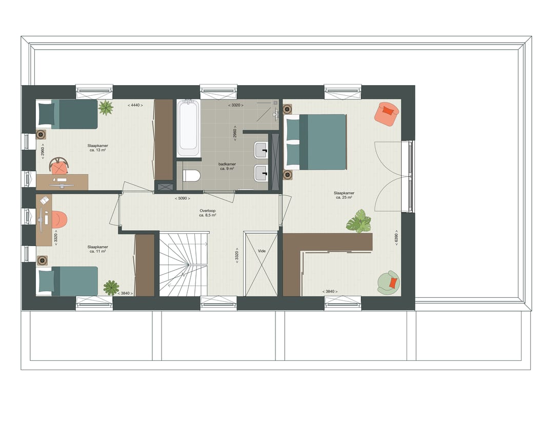 Foto 13 van WOODS Teteringen | 8 woningen | De verkoop is gestart!
