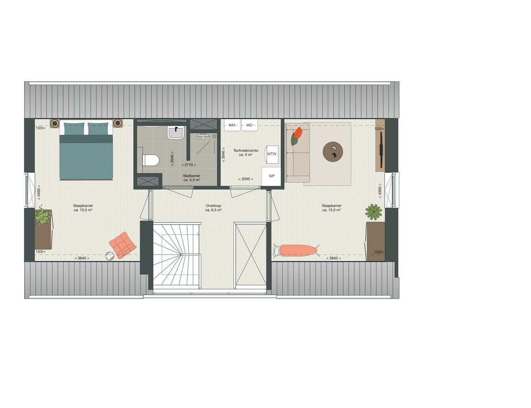 Foto 14 van WOODS Teteringen | 8 woningen | De verkoop is gestart!