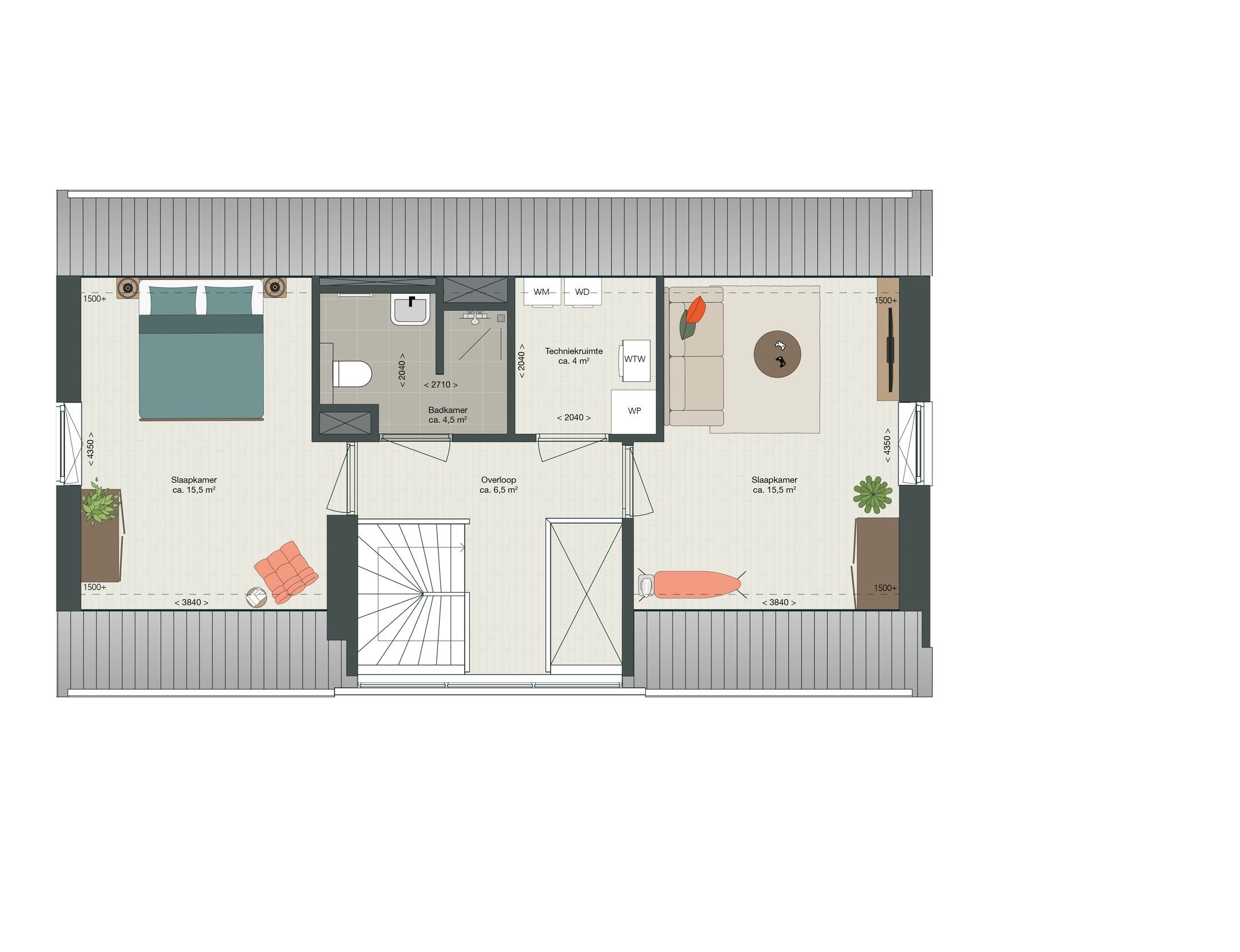 Foto 14 van WOODS Teteringen | 8 woningen | De verkoop is gestart!