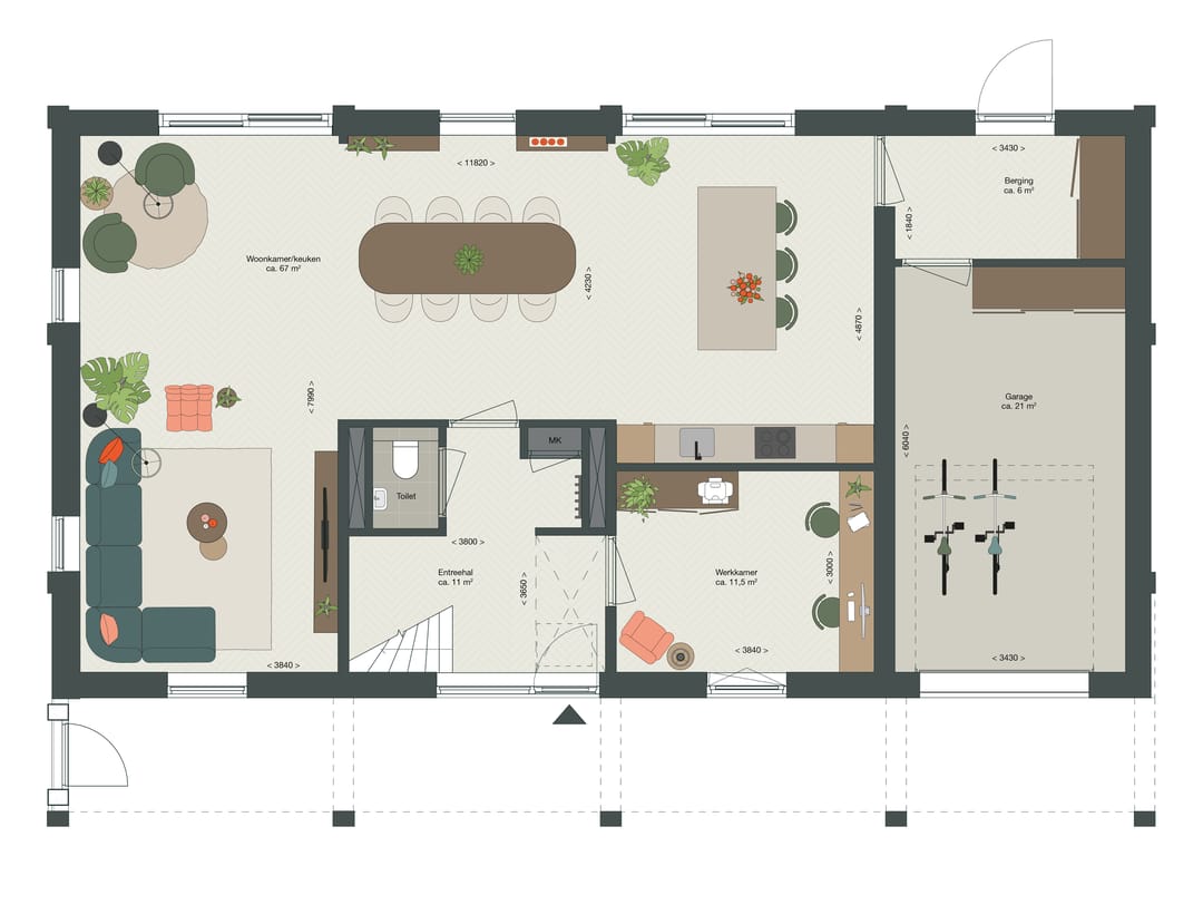 Foto 15 van WOODS Teteringen | 8 woningen | De verkoop is gestart!