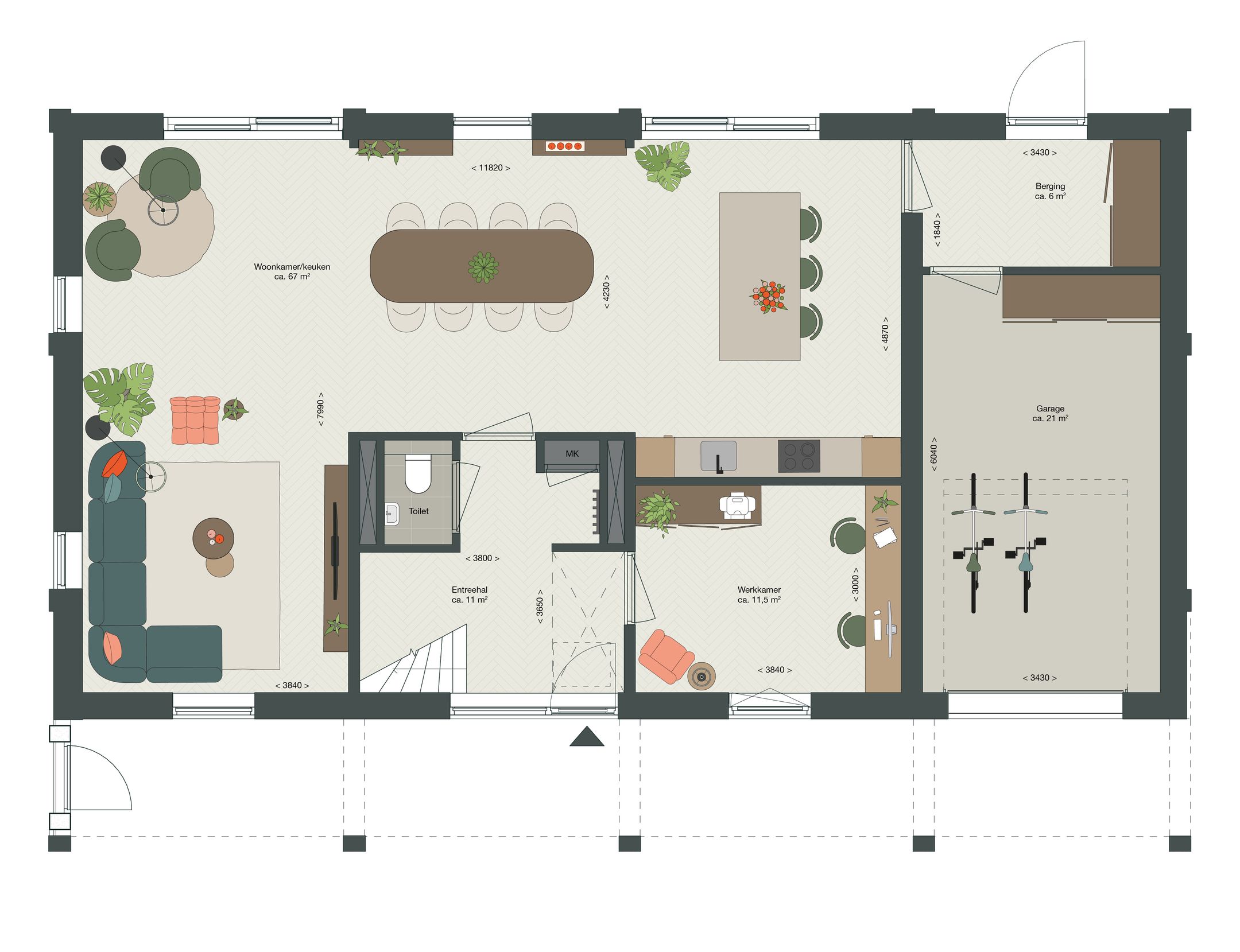 Foto 15 van WOODS Teteringen | 8 woningen | De verkoop is gestart!