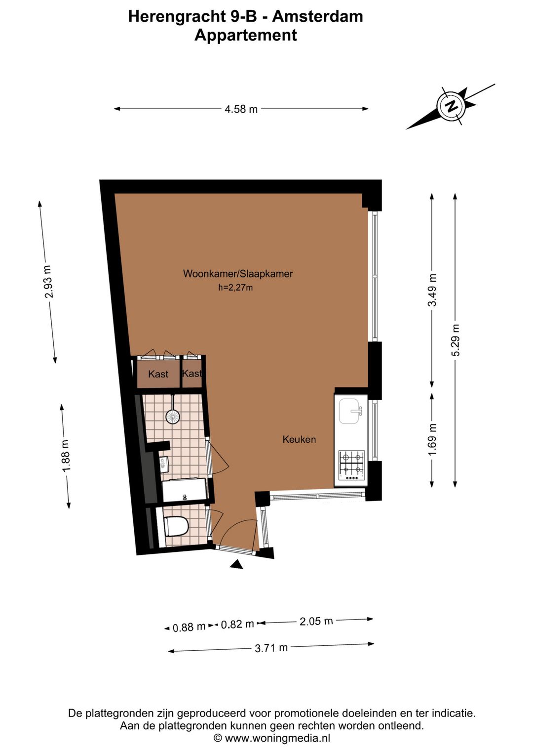 Foto 16 van Herengracht 9-B
