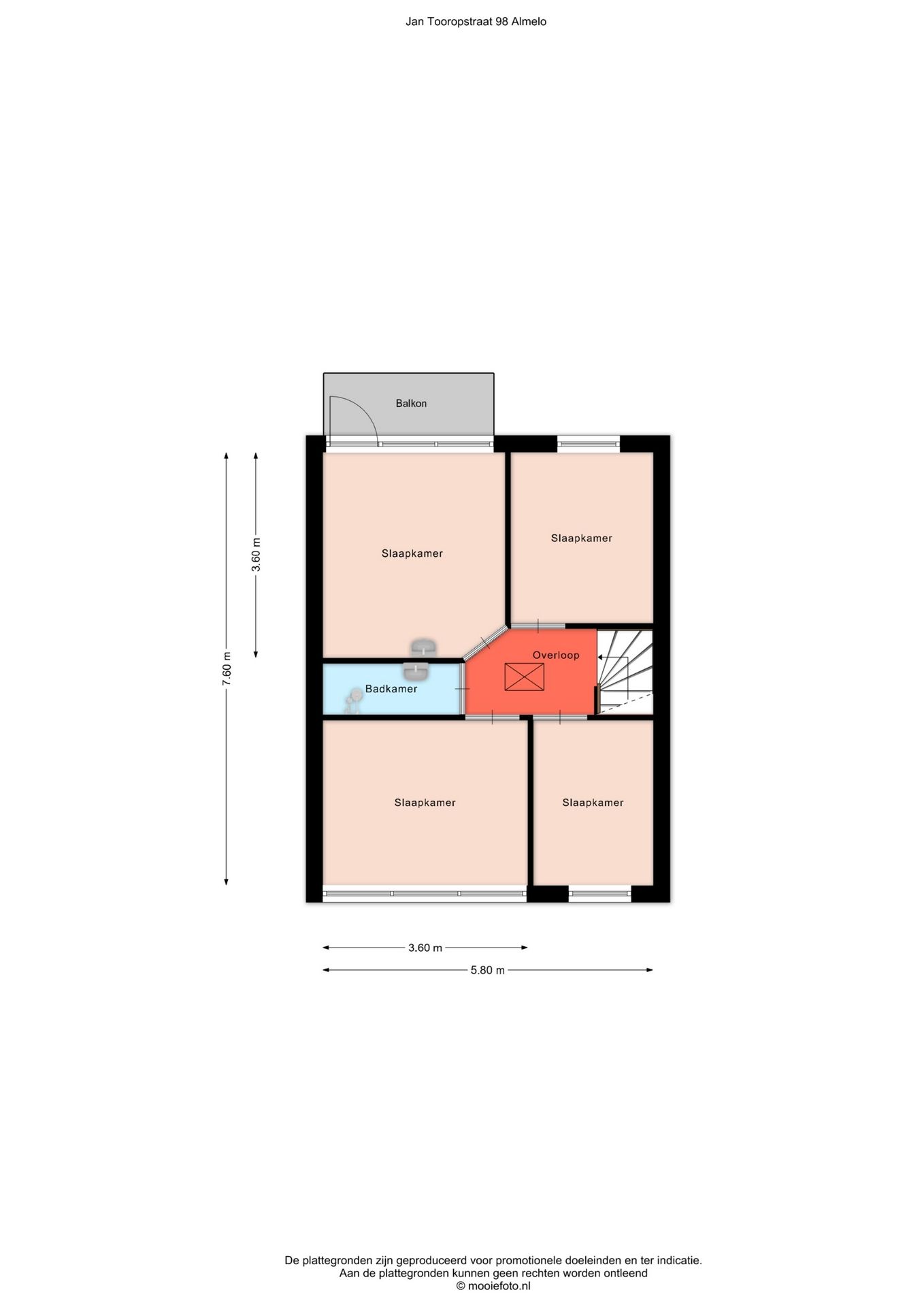 Charming corner home with garage and 4 bedrooms in Almelo — 23