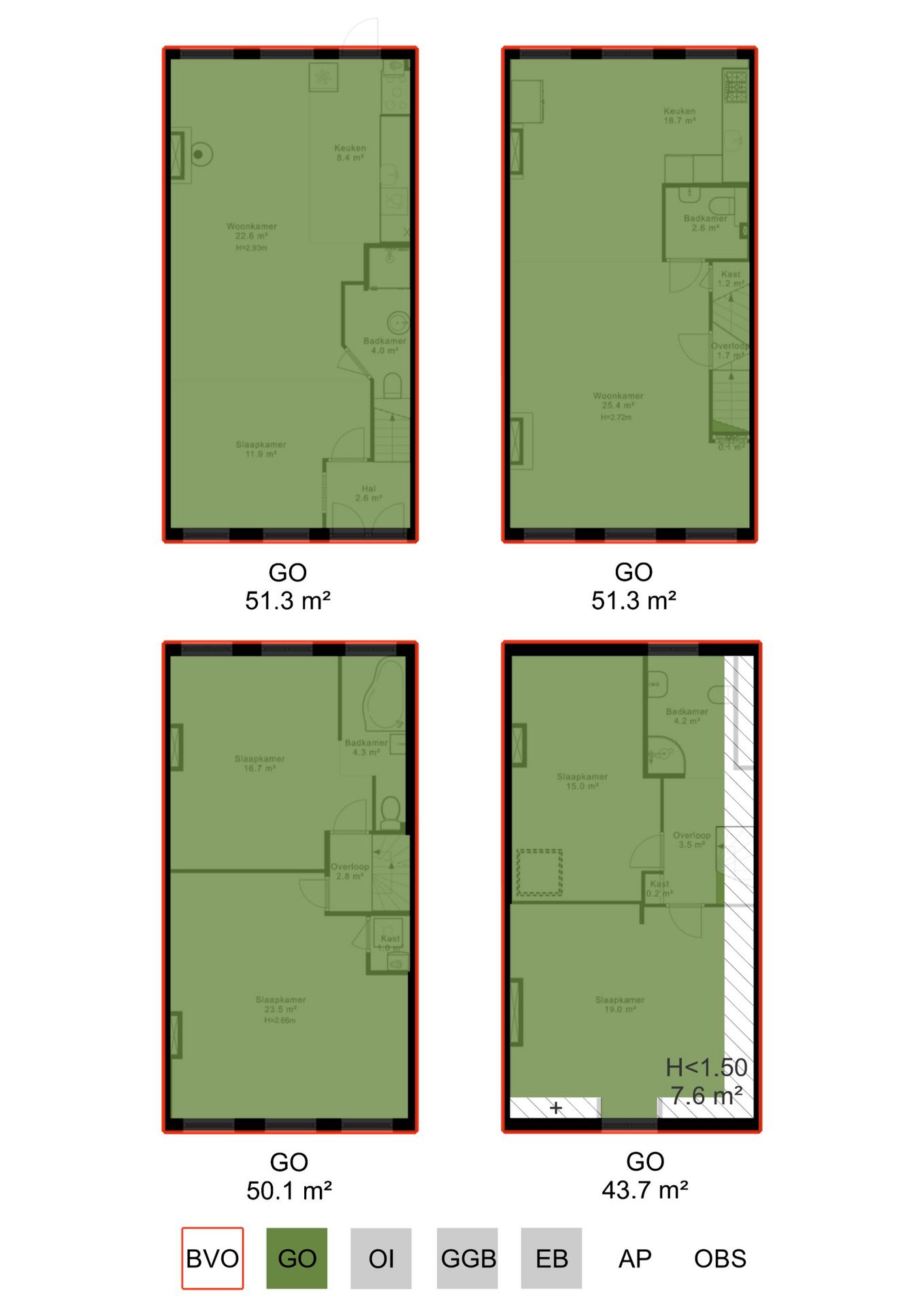 Characteristic Townhouse on Own Ground in De Pijp — 39