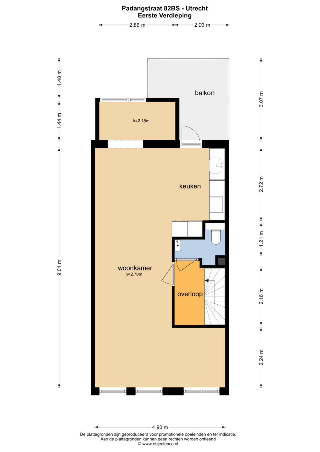Foto 43 van Padangstraat 82-BS