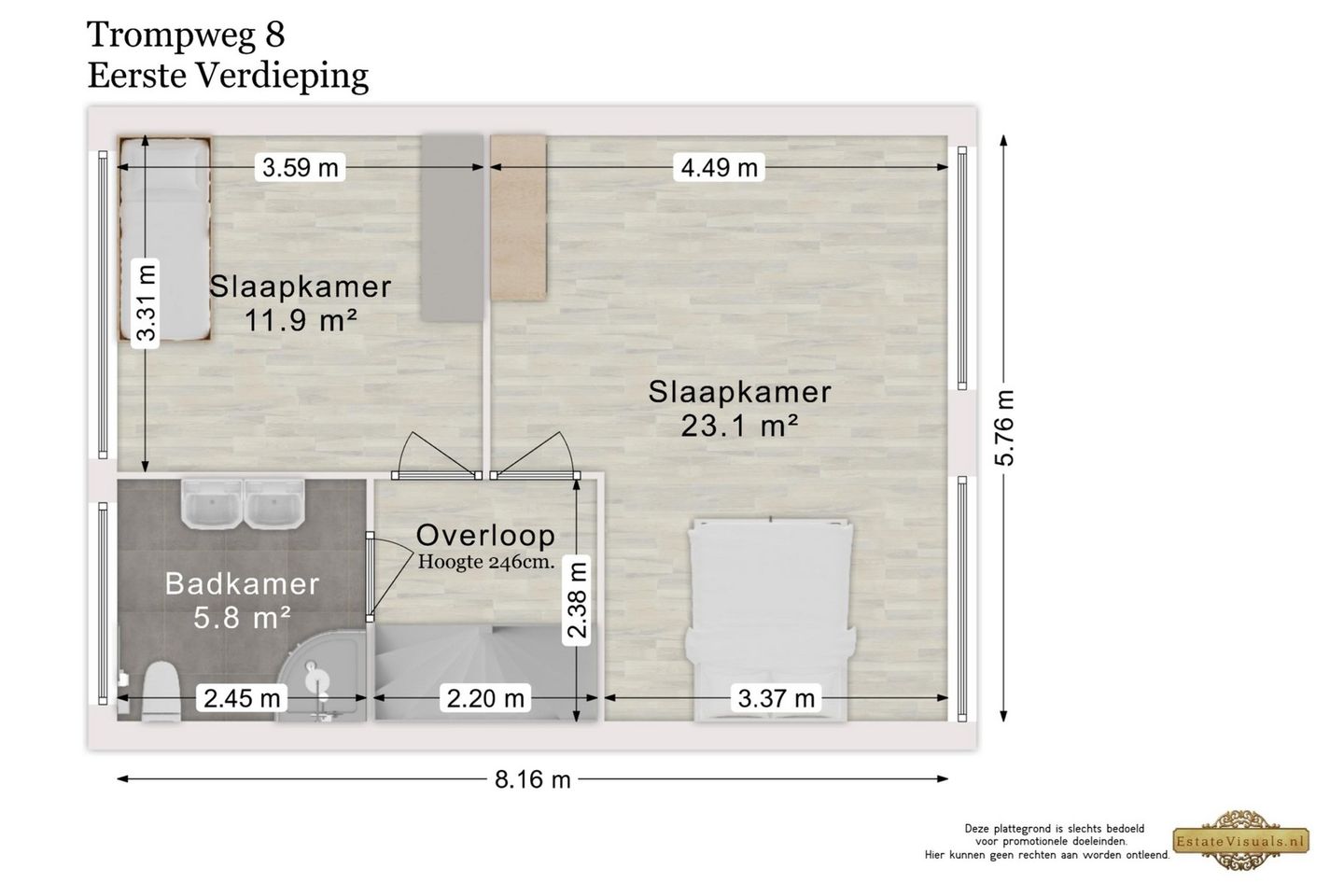 Foto 64 van Trompweg 8