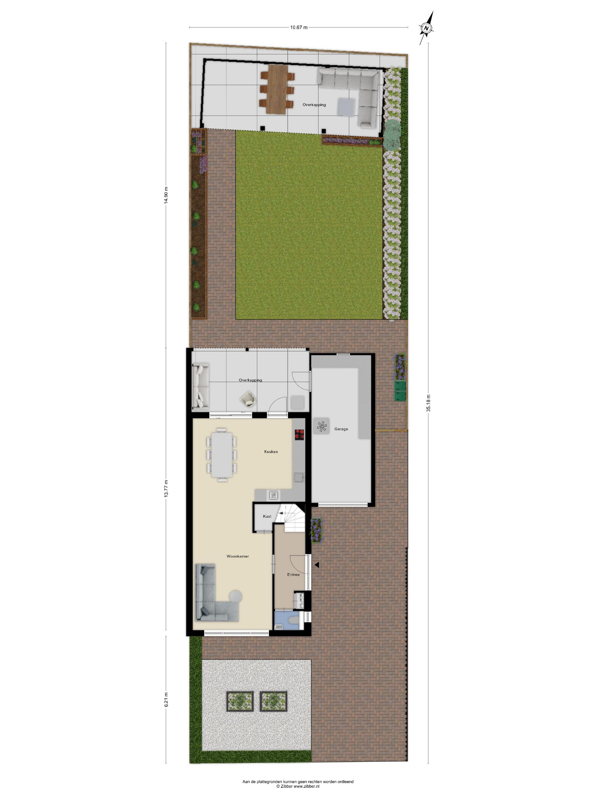 Modern Family Home with 4 Bedrooms, Energy Label A+ and Sunny Garden — 53