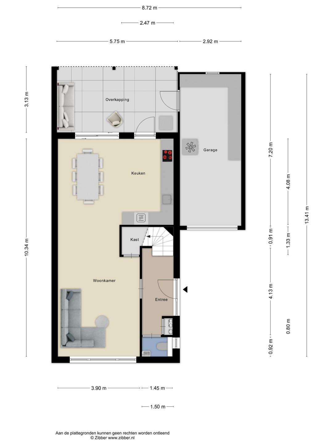 Modern Family Home with 4 Bedrooms, Energy Label A+ and Sunny Garden — 54