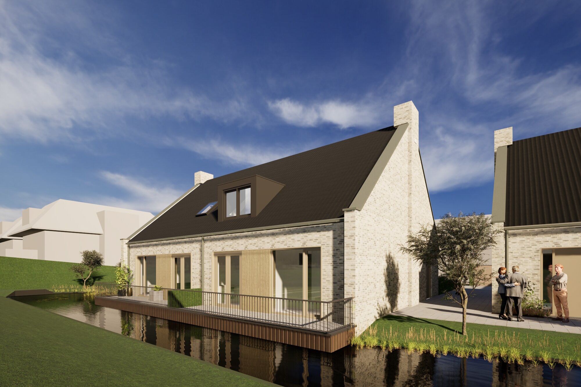 Buying a house in The Netherlands., Twee-onder-een kapwoning (Bouwnr. 1)