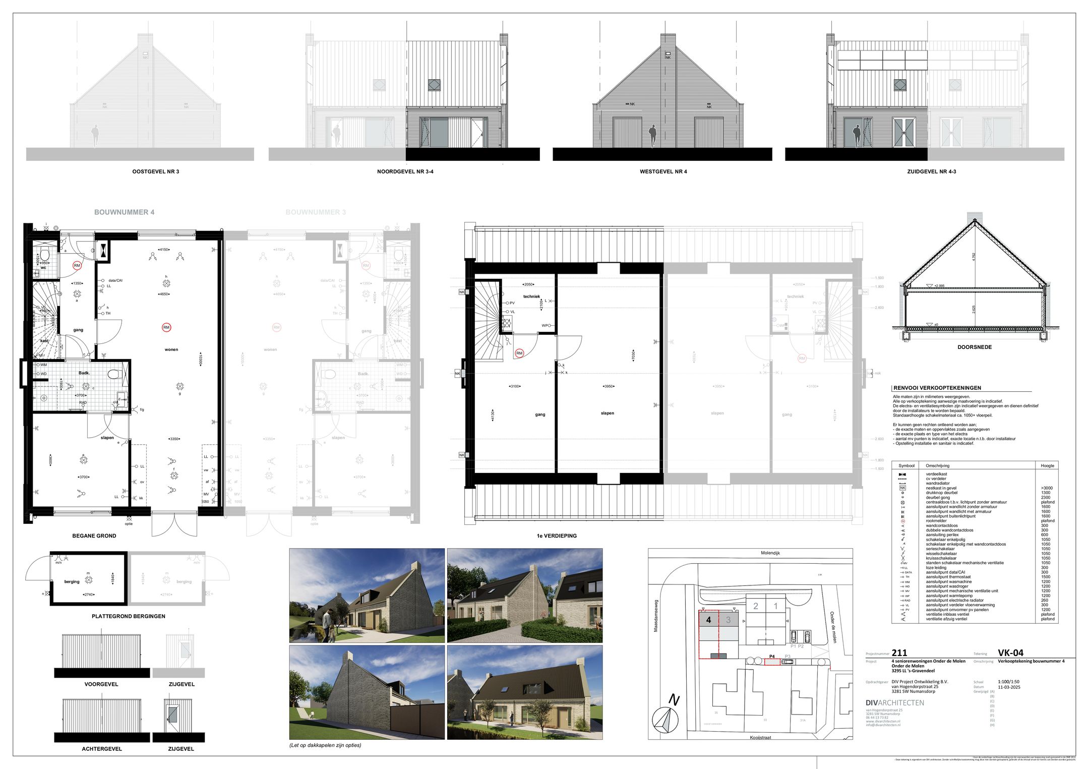 Foto 9 van Twee-onder-een kapwoning (Bouwnr. 4)
