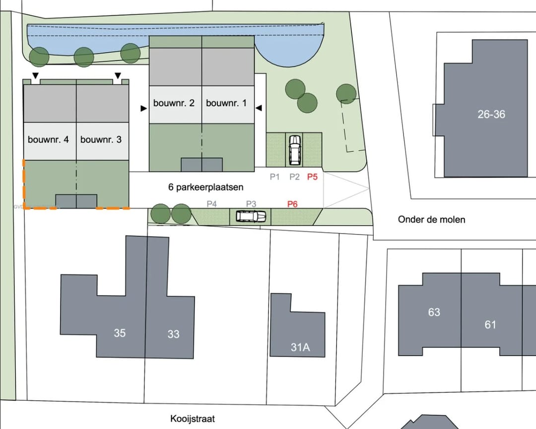 Foto 8 van Twee-onder-een kapwoning (Bouwnr. 3)