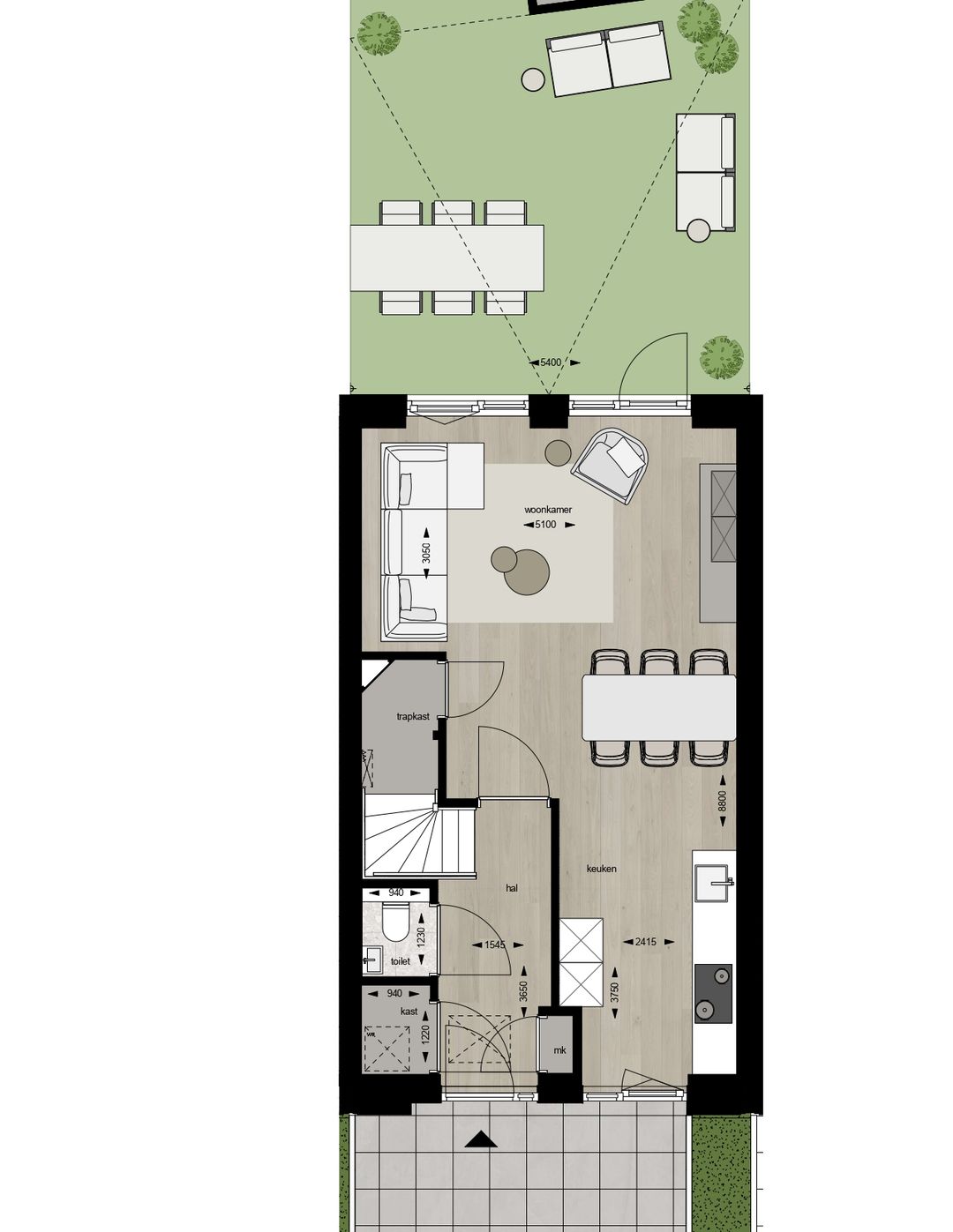 Foto 16 van 3-laags (Bouwnr. 16)