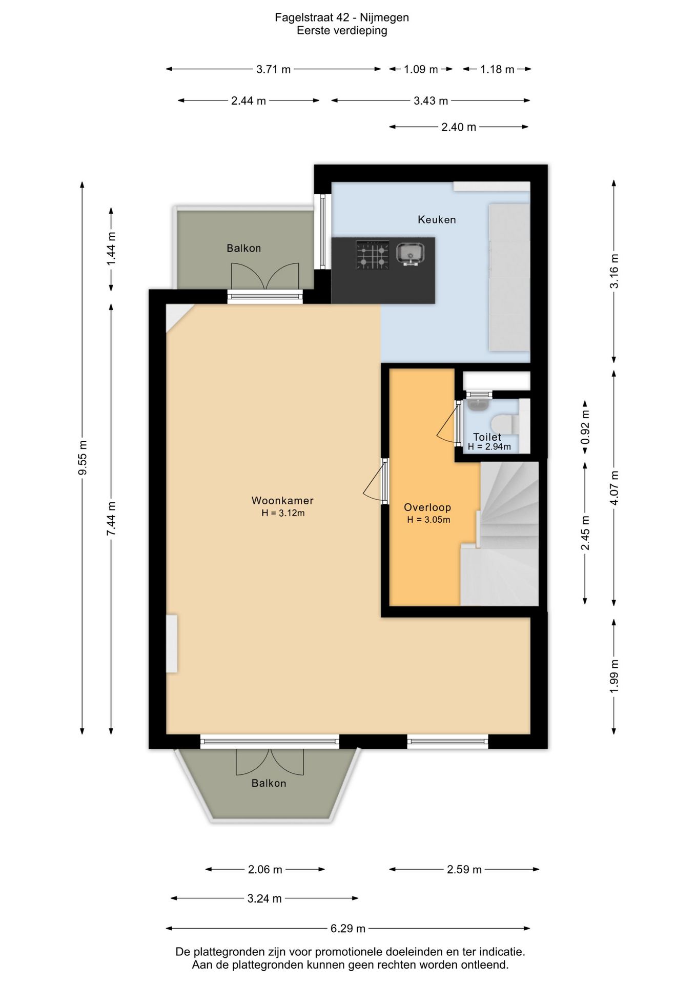 Atmospheric Upper House in Nijmegen-Oost with Sunny Roof Terrace — 49