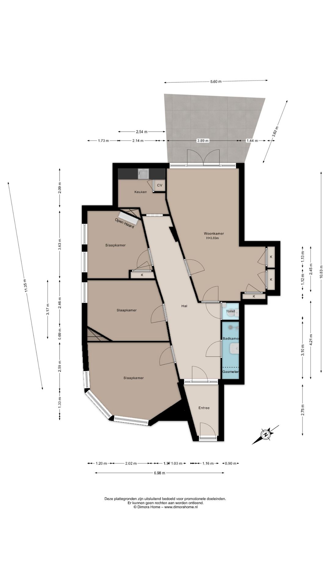 Foto 33 van Hillevliet 16-A