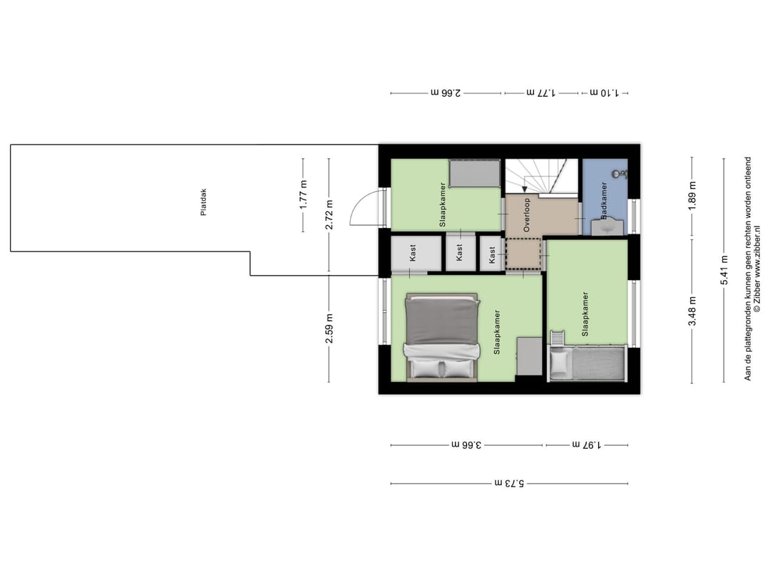 Affordable terraced house with 3 bedrooms and potential in Sint Philipsland — 36