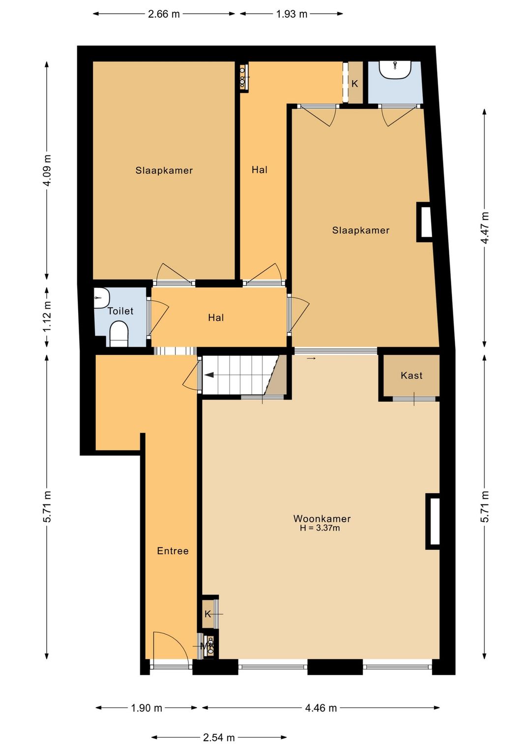Characteristic ground floor space with cellar in center of Bergen op Zoom — 26