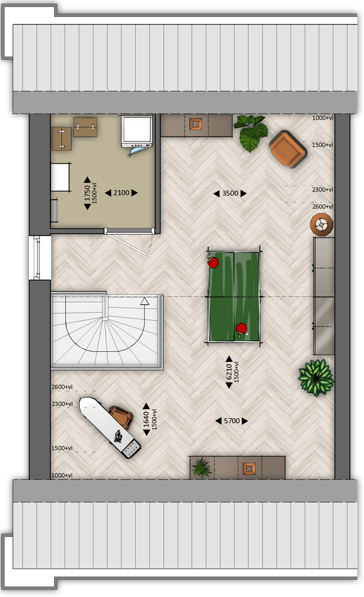 Photo 6 of twee-onder-een-kapwoning (Bouwnr. 2)