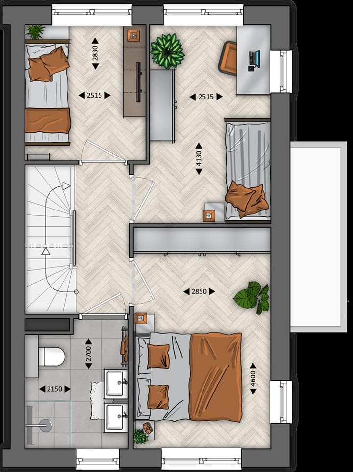 Foto 5 van Hoekwoning (Bouwnr. 11)