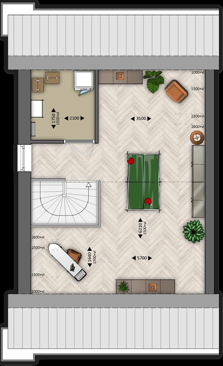 Foto 6 van twee-onder-een-kapwoning (Bouwnr. 3)